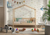 Dallas House Bed Toddler Bed 70x140 cm - Natural