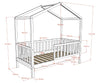 Vipack Dallas Toddler Bed 70x140 cm - House Bed