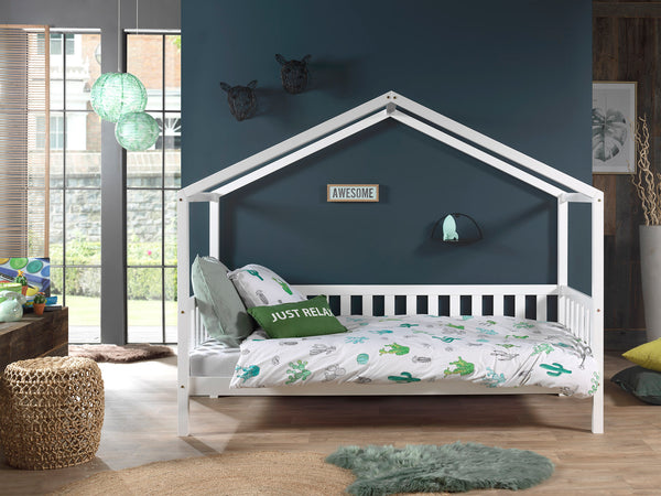 Huisbed Dallas 90x200 cm - Wit