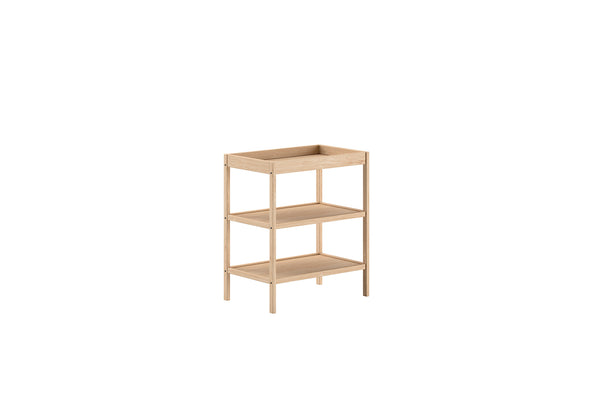 2-delige Babykamer Dino (bed en commode) - Nature of Wit