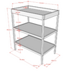 2-delige Babykamer Dino (bed en commode) - Nature of Wit