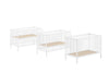 2-delige Babykamer Dino (bed en commode) - Nature of Wit