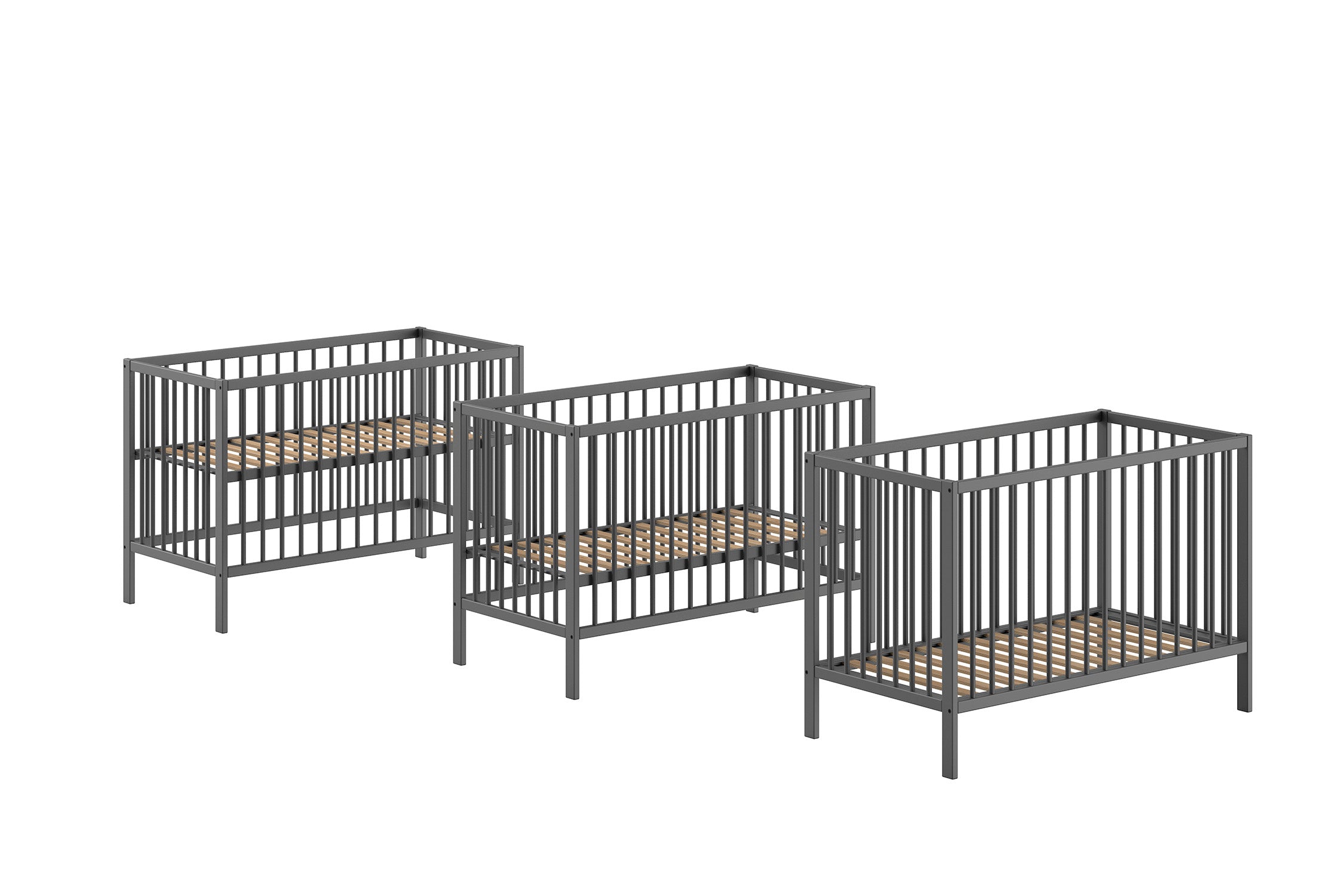 Jaxx Dino bed 60x120 - White
