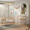 2-delige Babykamer Dino (bed en commode) - Nature of Wit
