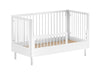 Forrest 70x140 convertible bed - White