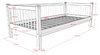 Vipack Forrest House Bed 90x200 - White