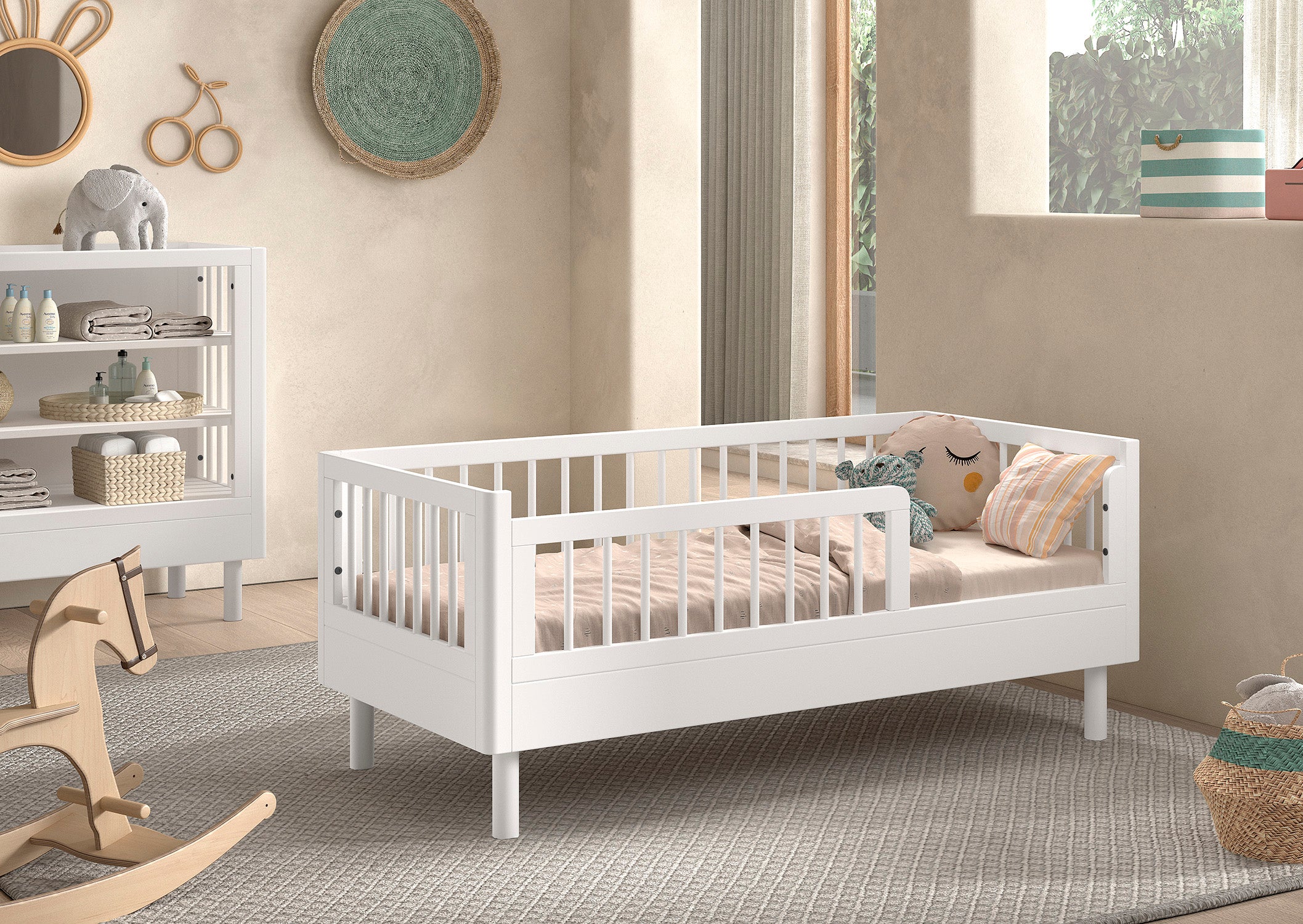 Forrest Toddler Bed 70x140 cm - White