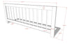 Vipack Forrest House Bed 90x200 - White