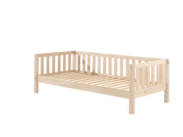 Fritz Kajuitbed met of zonder opberglade 90x200 - Naturel