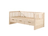 Fritz kajuitbed met 3 lades (90x200)