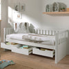 Fritz Kajuitbed inclusief opberglades 90x200 - Wit