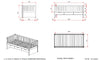 Fritz kajuitbed met 3 lades (90x200)