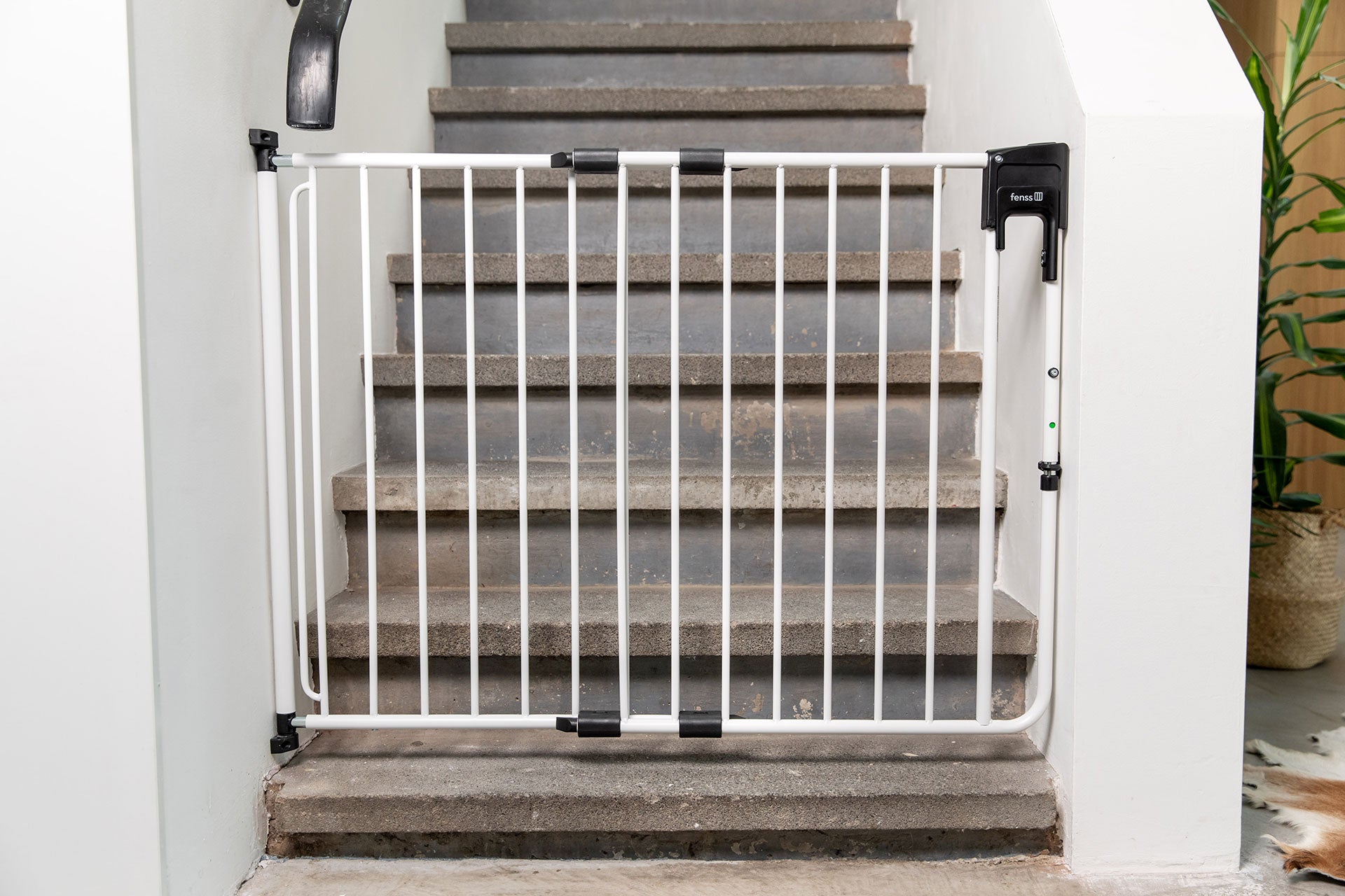 Fenss Safetydoor traphek - Wit (metaal)