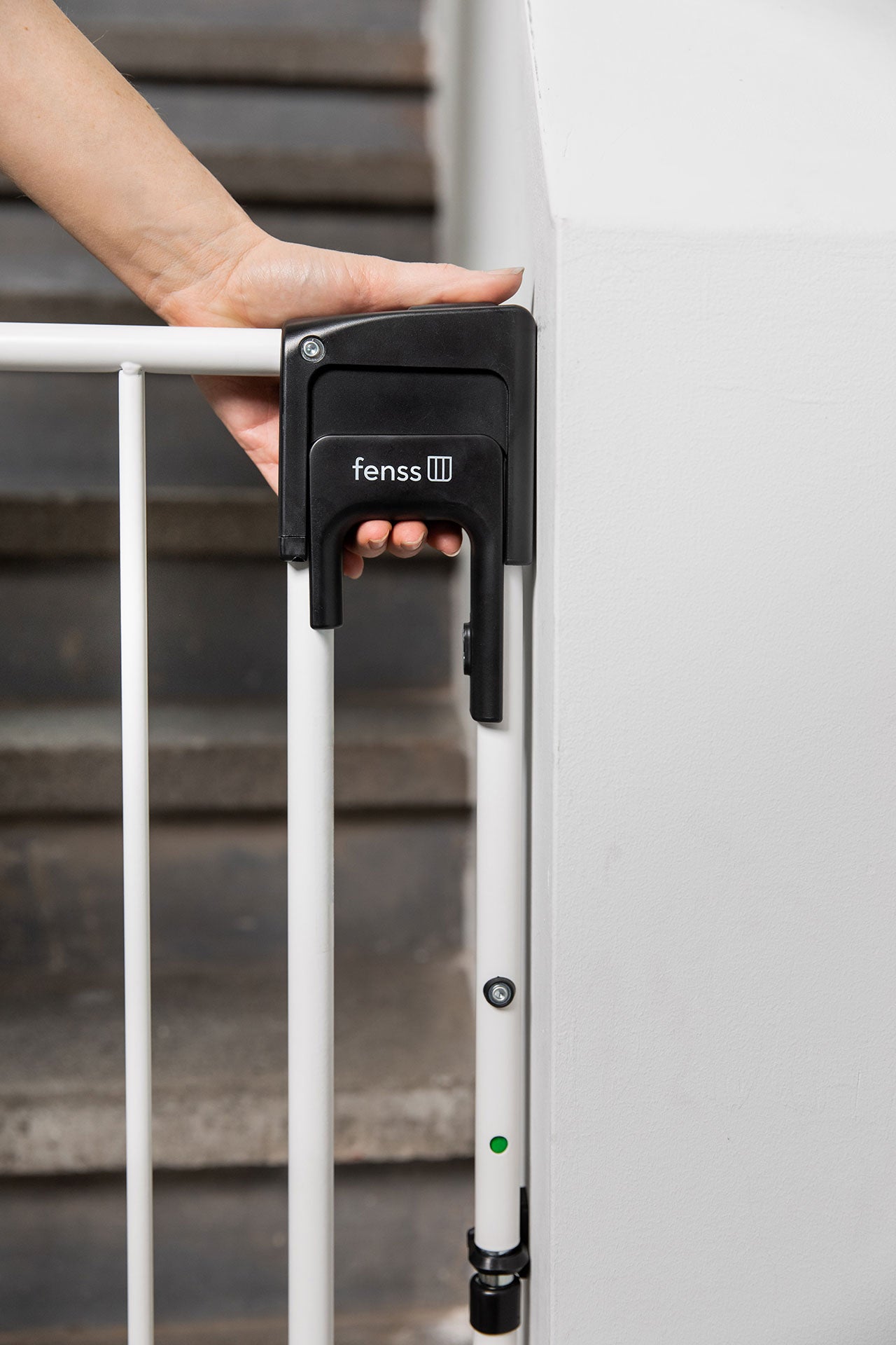 Fenss Safetydoor traphek - Wit (metaal)