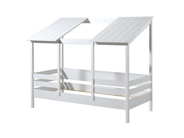Huisbed met 2 dak panels 90x200 cm