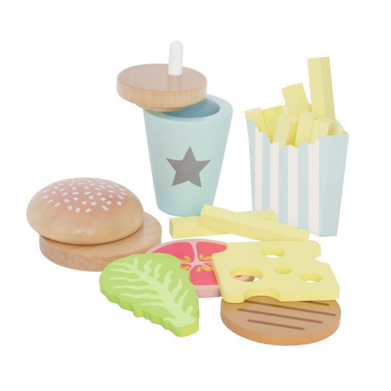 Houten Stapeltoren Hamburger