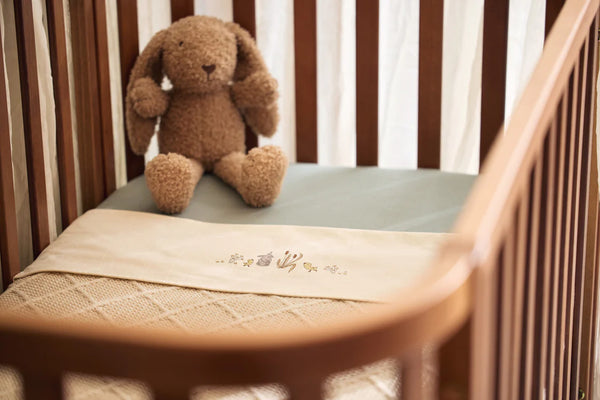 Hoeslakens babybed/ledikant basic (60x120 cm) - div kleuren
