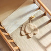 Ledikantdeken 100x150 cm - Box Knit Warm Sand