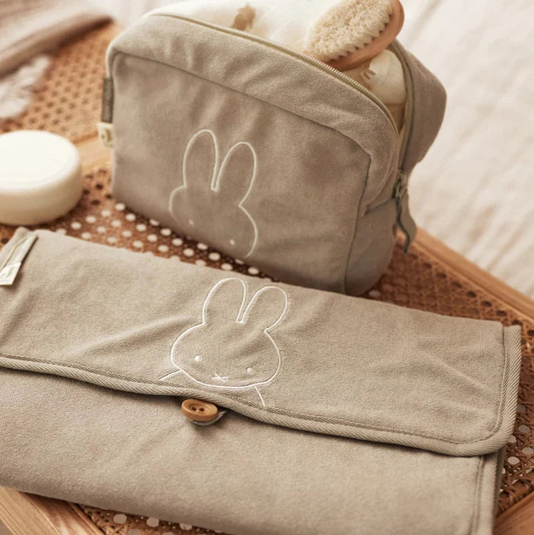 Verschoningsmatje Badstof Miffy - Olive Green