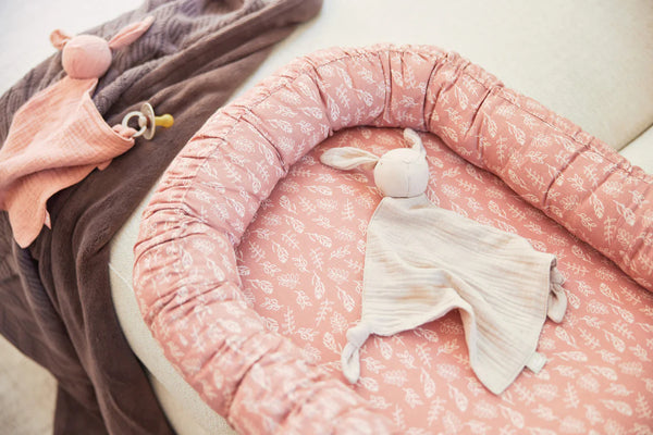 Pacifier cloth Bunny Ears Nougat