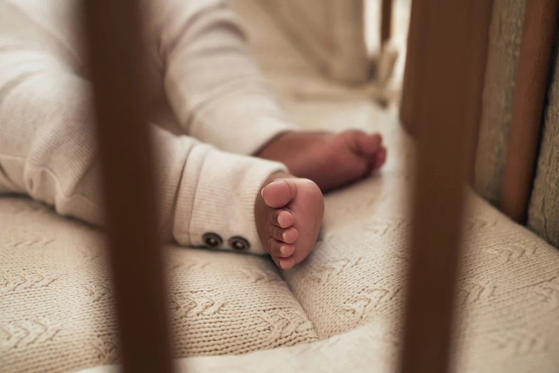 Playpen blanket Grain Knit - Oatmeal