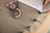 Ledikantdeken Basic Knit (100x150 cm) - Olive Green