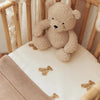 Fitted sheet crib/co-sleeper (40/50 x 80/90 cm) - Teddy Bear
