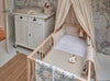 Ledikantlaken babybed (120x150 cm) - Love You Nougat