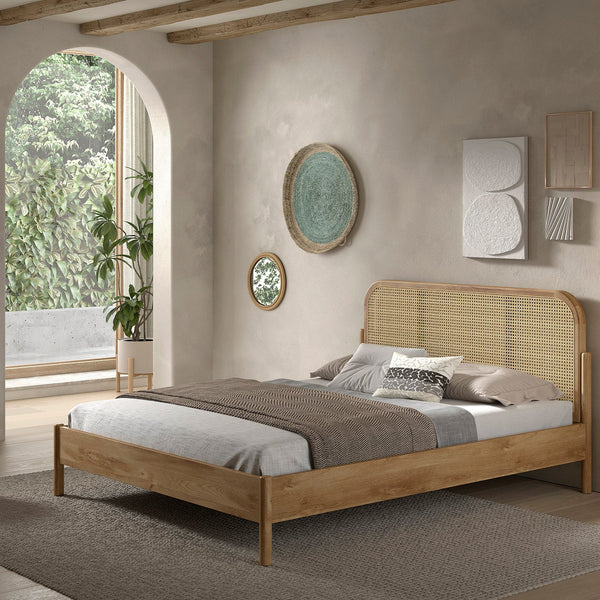 Olive twinbed 160x200 cm - Rotan/Eiken