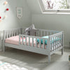 Toddler bed 70x140 with or without matching bed drawer - gray