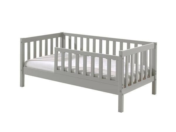 Toddler bed 70x140 with or without matching bed drawer - gray