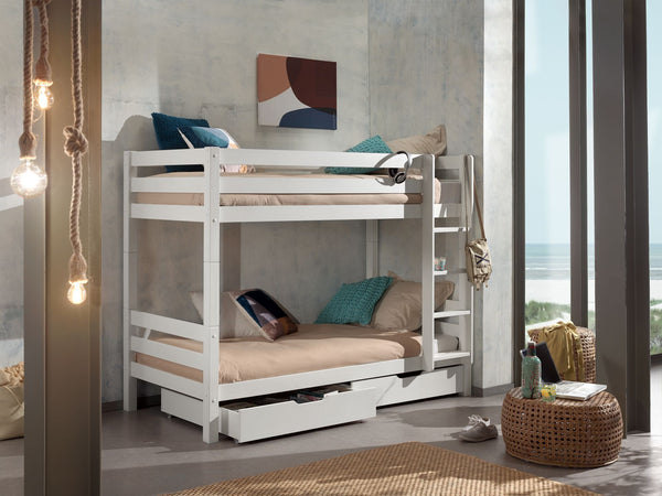 Stapelbed Pino Wit