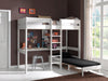 Pino hoogslaper met zetelbed 90x200