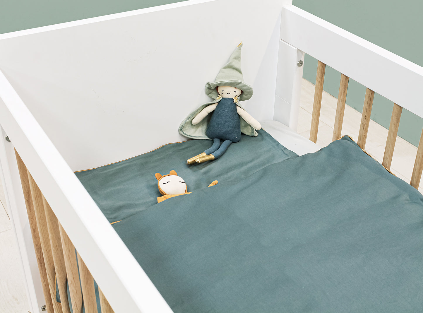 Bopita 3-delige babykamer Paris (bed incl matras, commode en kast)