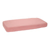 Hoeslaken 1-pers bed (90x200 cm) - Organic Cotton - Pink Blush