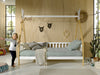 Tipi bed with fence with or without matching drawer 90x200