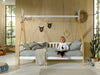 Tipi bed with fence with or without matching drawer 90x200