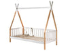 Tipi bed with fence with or without matching drawer 90x200