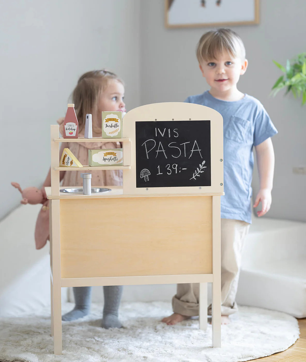 Keuken cream inclusief extra's