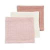 Hydrofiele monddoekjes 3-pack (effen kleuren)