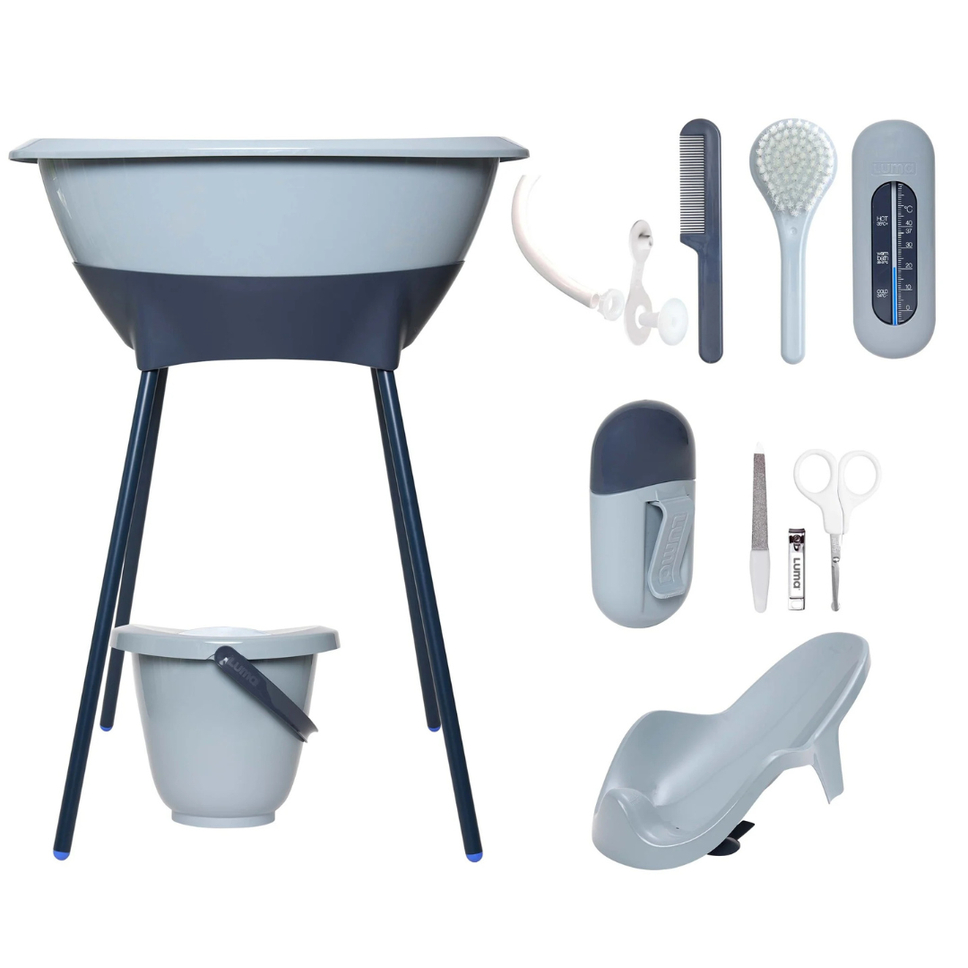 Bad- en Verzorgingsset - Iron Blue (Compleet pakket)