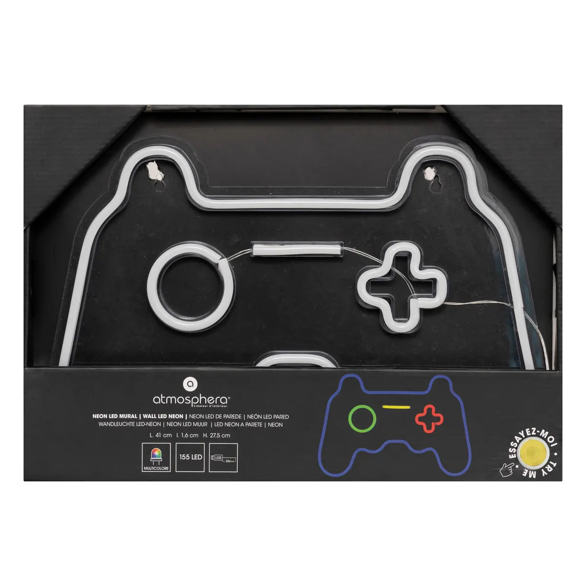 Controller LED neon wall lamp