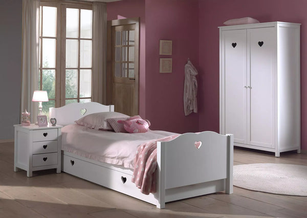 Amori bedside table - White