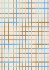 Behang Grid (blauw of roze)
