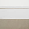 Ledikantlaken Bies Babybed (100x150 cm) - Sand