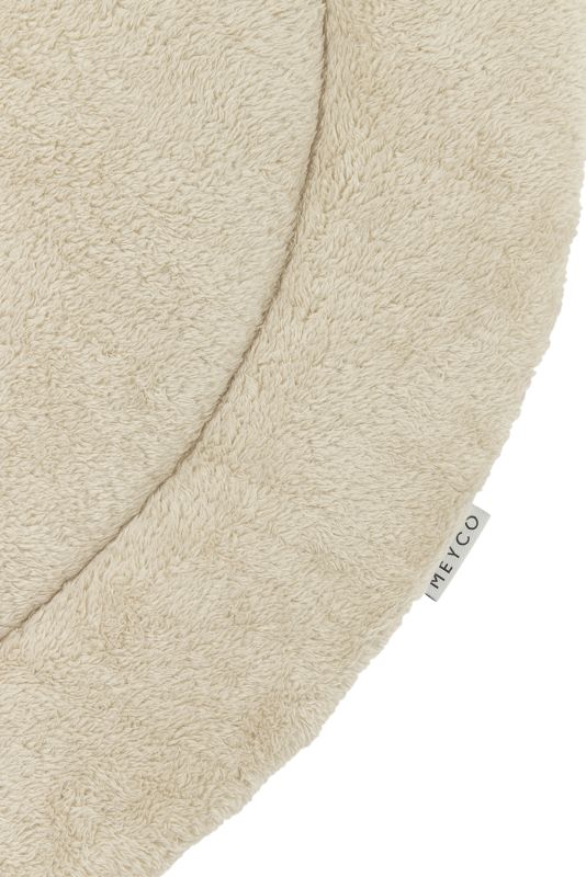 Playpen mat Sand Melange/Teddy Round