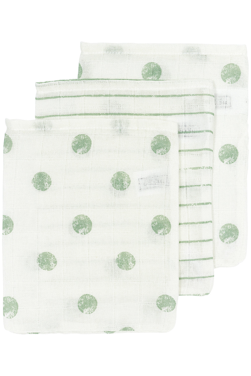 Hydrofiele washandjes 3-pack - div kleuren