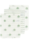 Hydrofiele washandjes 3-pack - div kleuren