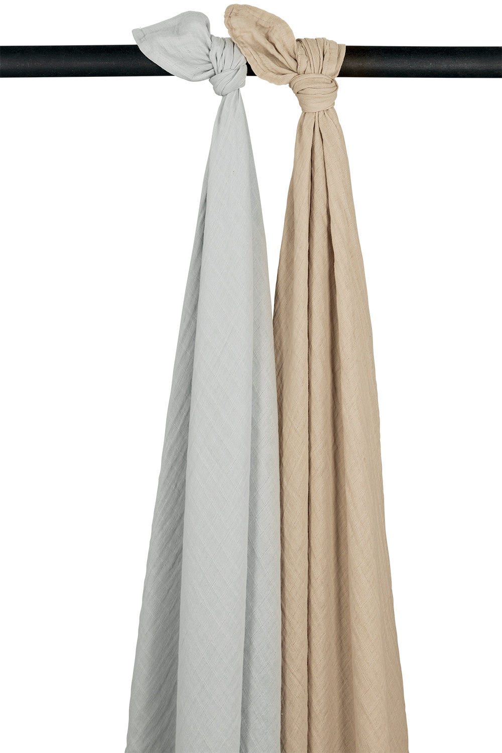 Swaddle 120x120cm 2-pack pre-washed (div kleuren)