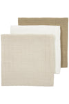 Pre-washed hydrofiele 3-pack luiers (div kleuren)